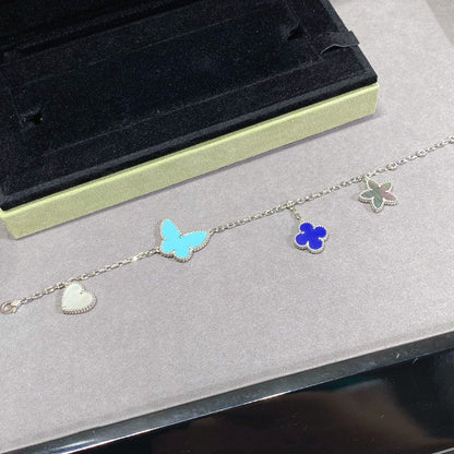 ¡®Veyra Jewelry¡¯LUCKY SPRING SILVER BRACELET 4 MOTIF