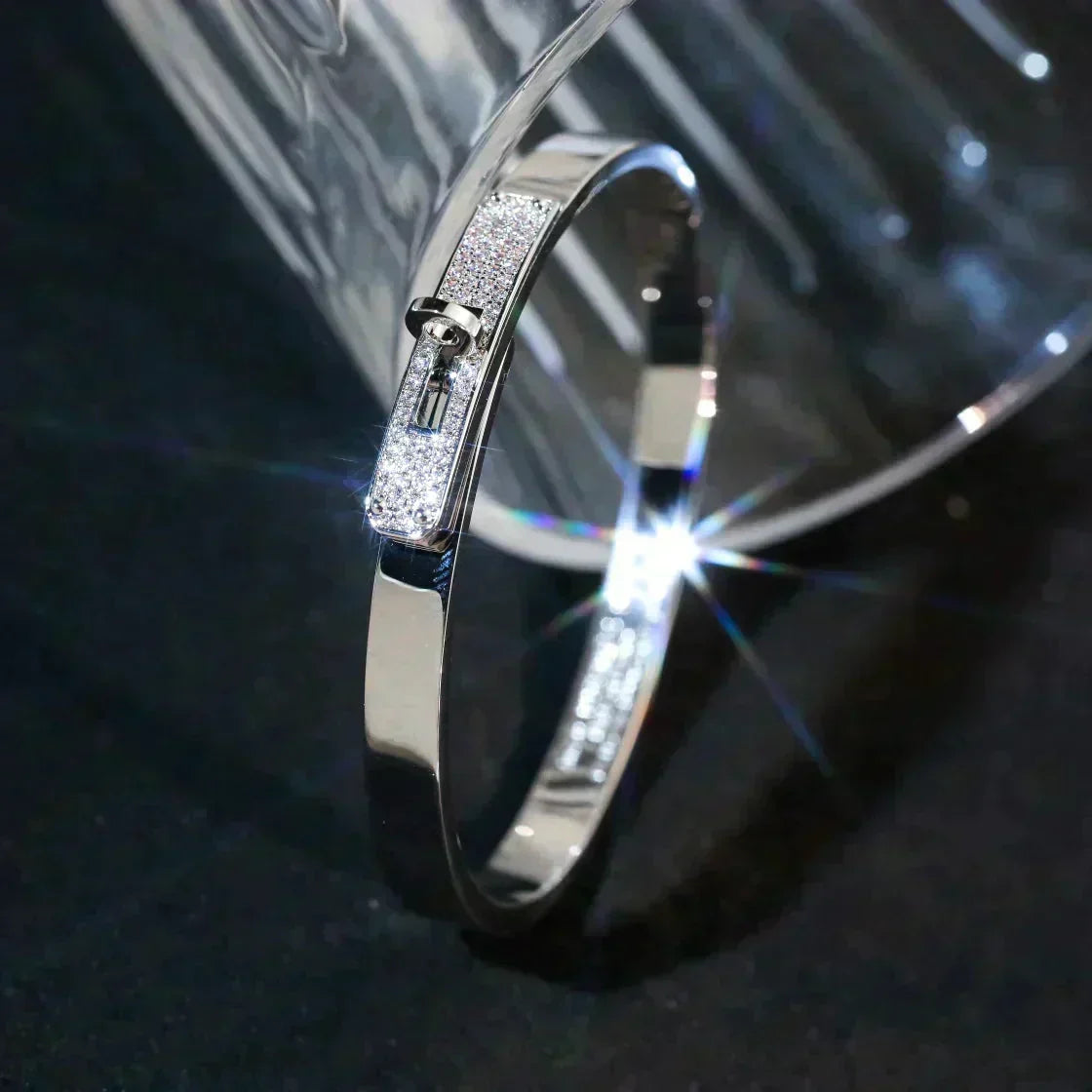 ¡®Veyra Jewelry¡¯KELLY SILVER DIAMOND BRACELET