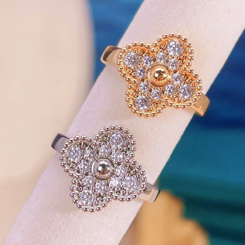 ¡®Veyra Jewelry¡¯CLOVER DIAMOND RING
