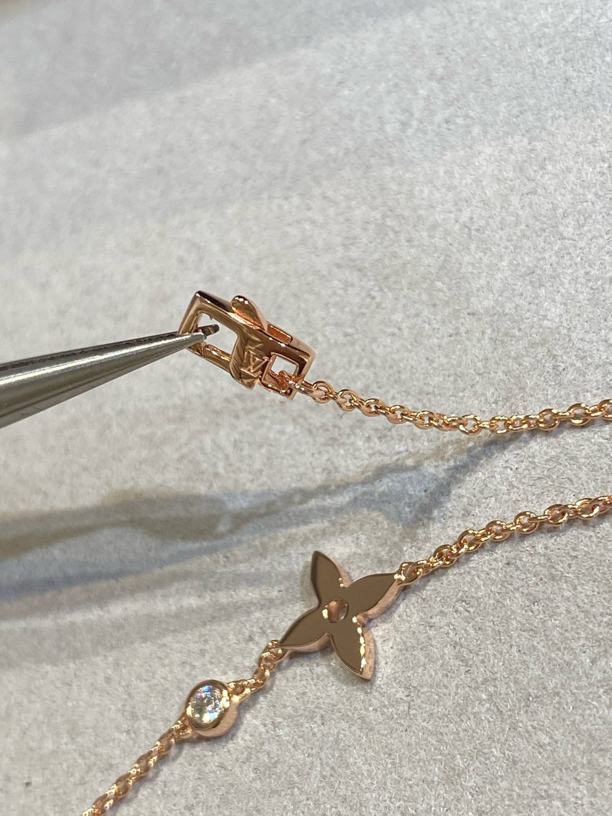 ¡®Veyra Jewelry¡¯STAR DIAMOND PINK GOLD BRACELET