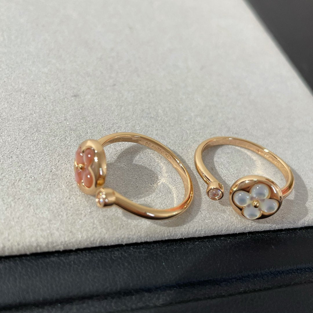 ¡®Veyra Jewelry¡¯SUN 1 DIAMOND PINK MOP RING