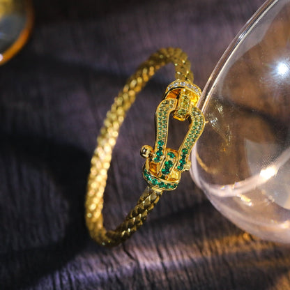 ¡®Veyra Jewelry¡¯FORCE 10 GOLD GREEN DIAMOND PAVED