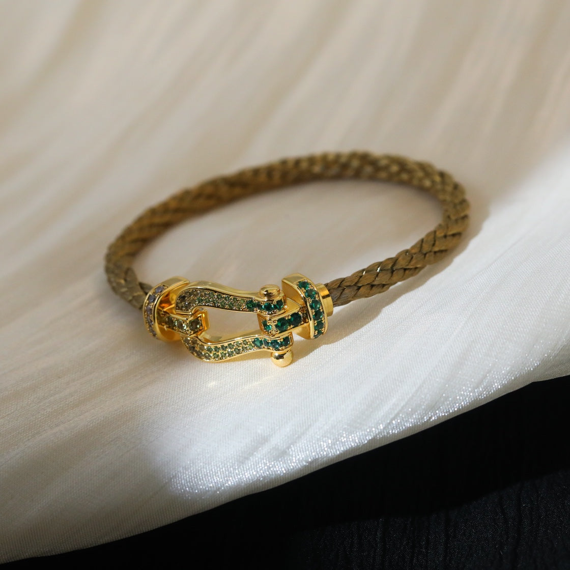 ¡®Veyra Jewelry¡¯FORCE 10 GOLD GREEN DIAMOND PAVED