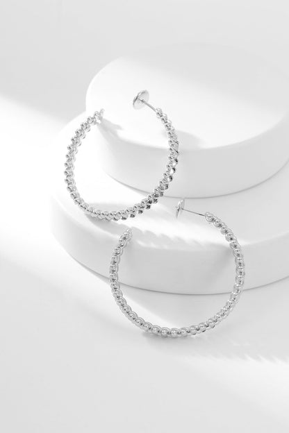 ¡®Veyra Jewelry¡¯CLASH HOOP EARRINGS
