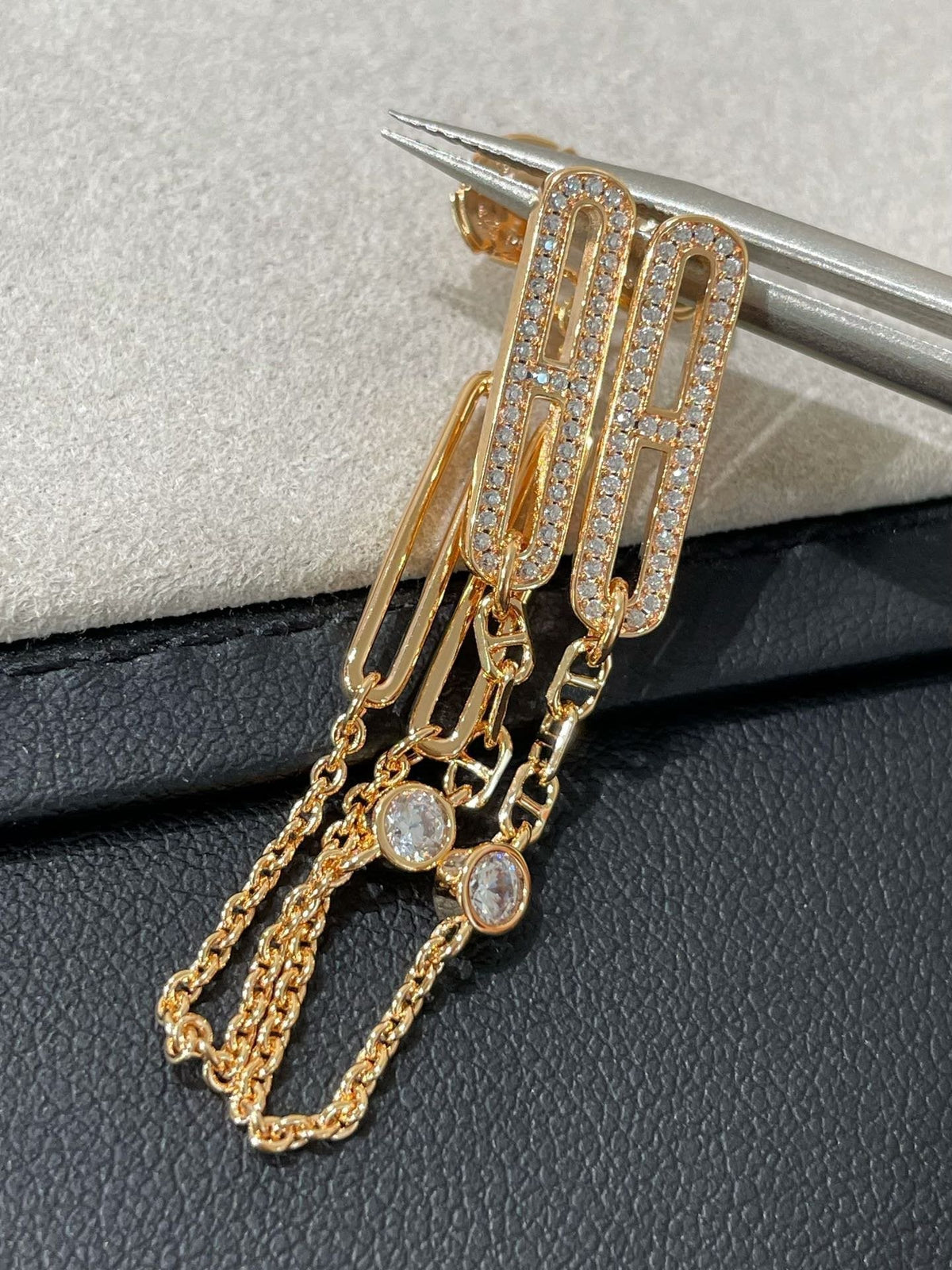 ¡®Veyra Jewelry¡¯CHAINE CHAOS DIAMOND DROP EARRINGS