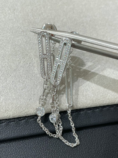 ¡®Veyra Jewelry¡¯CHAINE CHAOS DIAMOND DROP EARRINGS