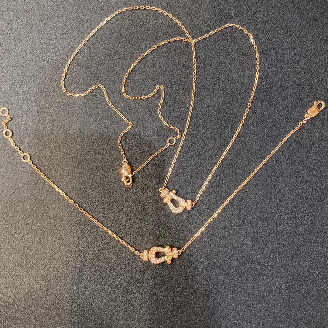 ¡®Veyra Jewelry¡¯FORCE 10 DIAMOND PINK GOLD NECKLACE MINI MODEL