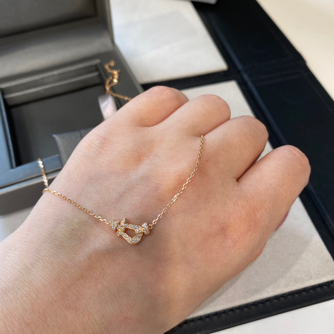 ¡®Veyra Jewelry¡¯FORCE 10 DIAMOND PINK GOLD NECKLACE MINI MODEL