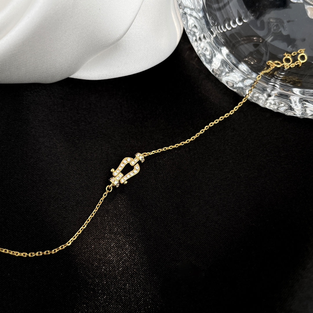¡®Veyra Jewelry¡¯FORCE 10 FULL DIAMOND BUCKLE CHAIN LINK MINI MODEL