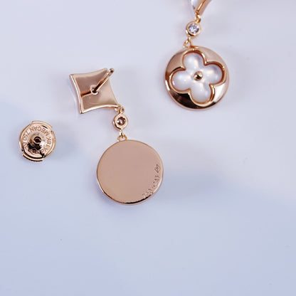 ¡®Veyra Jewelry¡¯STAR AND SUN PINK GOLD MOP DROP EARRINGS