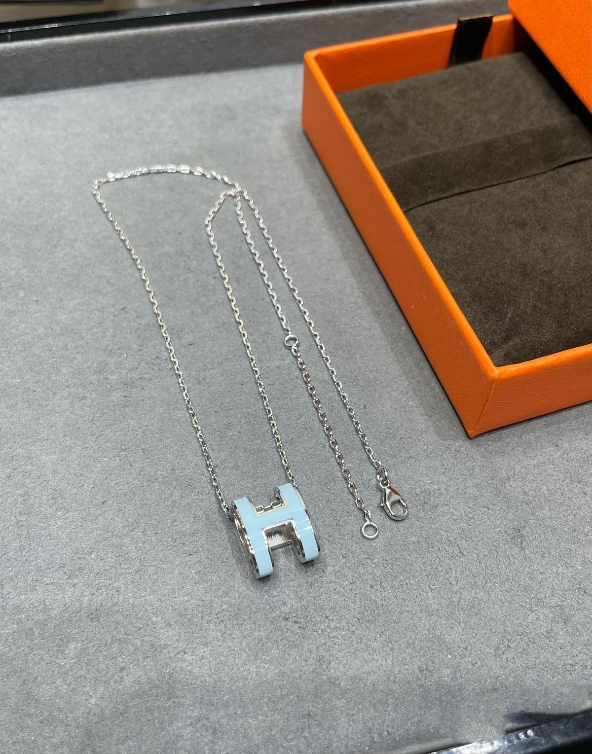 ¡®Veyra Jewelry¡¯POP H SKY BLUE NECKLACE