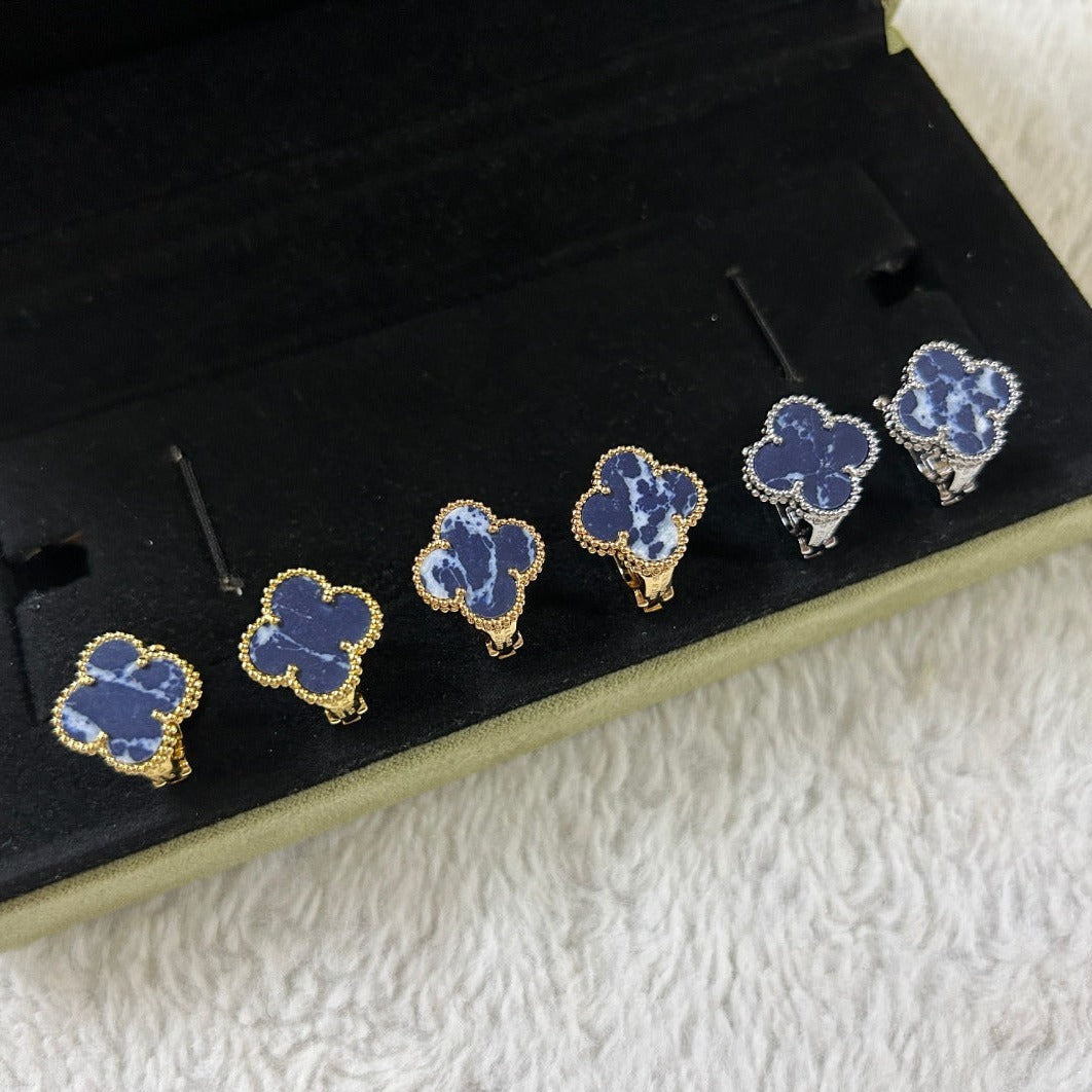¡®Veyra Jewelry¡¯CLOVER PIETERSITE MEDIUM STUD EARRINGS