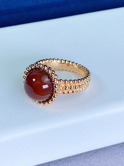 ¡®Veyra Jewelry¡¯PERLEE COULEURS ROSE GOLD RING