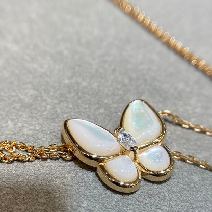 ¡®Veyra Jewelry¡¯BUTTERFLY MOP DIAMOND NECKLACE