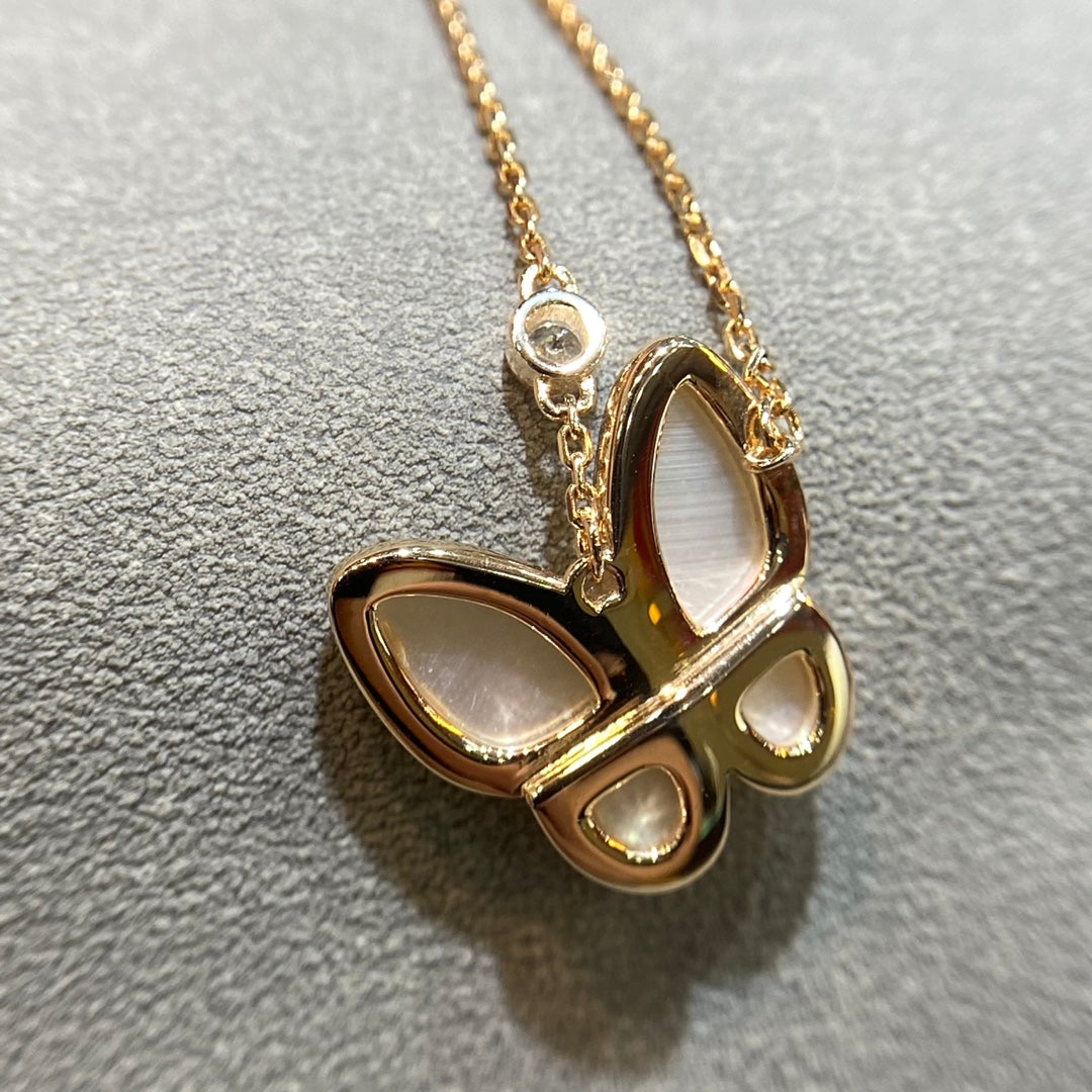 ¡®Veyra Jewelry¡¯BUTTERFLY MOP DIAMOND NECKLACE