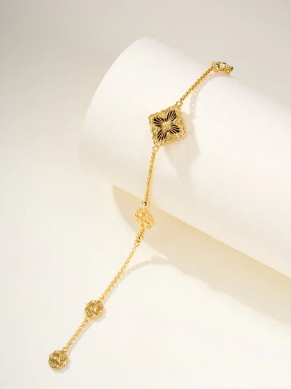 [Veyra Jewelry]B.C.L ENAMELED One-Flower Bracelet£¨Various Colors)