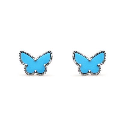 ¡®Veyra Jewelry¡¯BUTTERFLY TURQUOISE EARRINGS SILVER