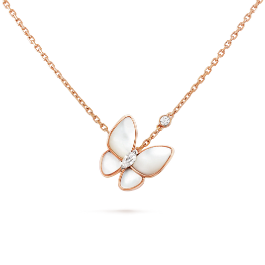 ¡®Veyra Jewelry¡¯BUTTERFLY MOP DIAMOND NECKLACE
