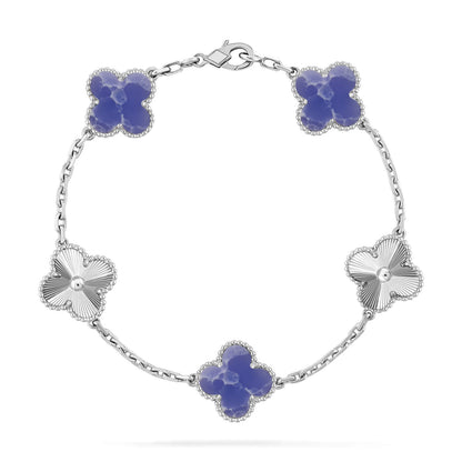 [Veyra Jewelry]New CLOVER 5 MOTIF BLUE VEINS BRACELET COLLECTION