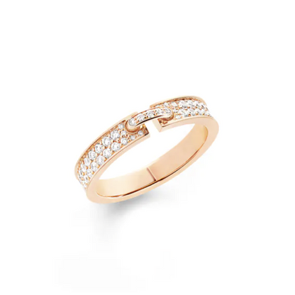 ¡®Veyra Jewelry¡¯ALLIANCE LIENS VIDENCE PAVED DIAMOND 4MM RING