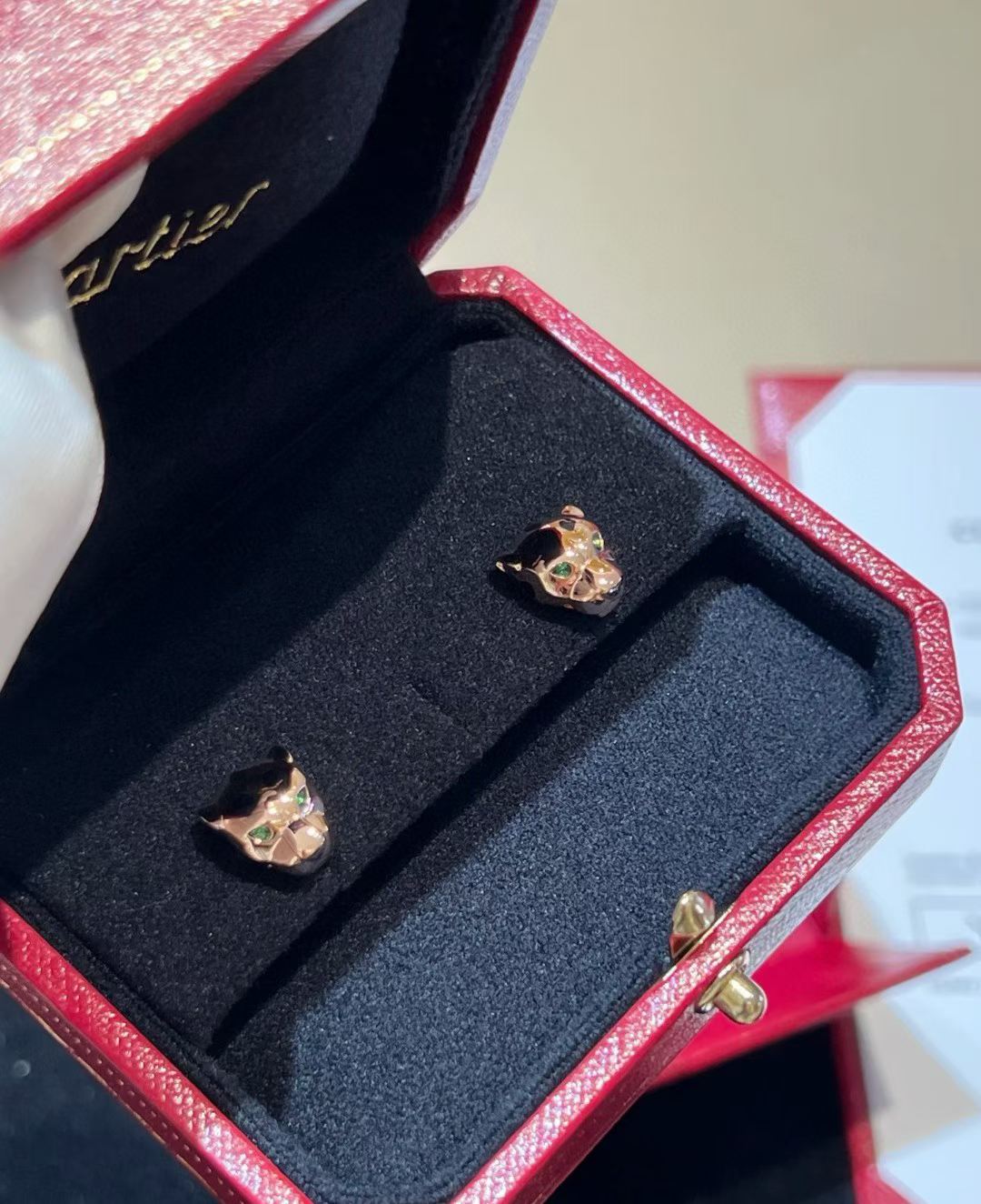 [Veyra Jewelry] CHRRTAH-PRINT STUD EARRINGS, THREE COLORS