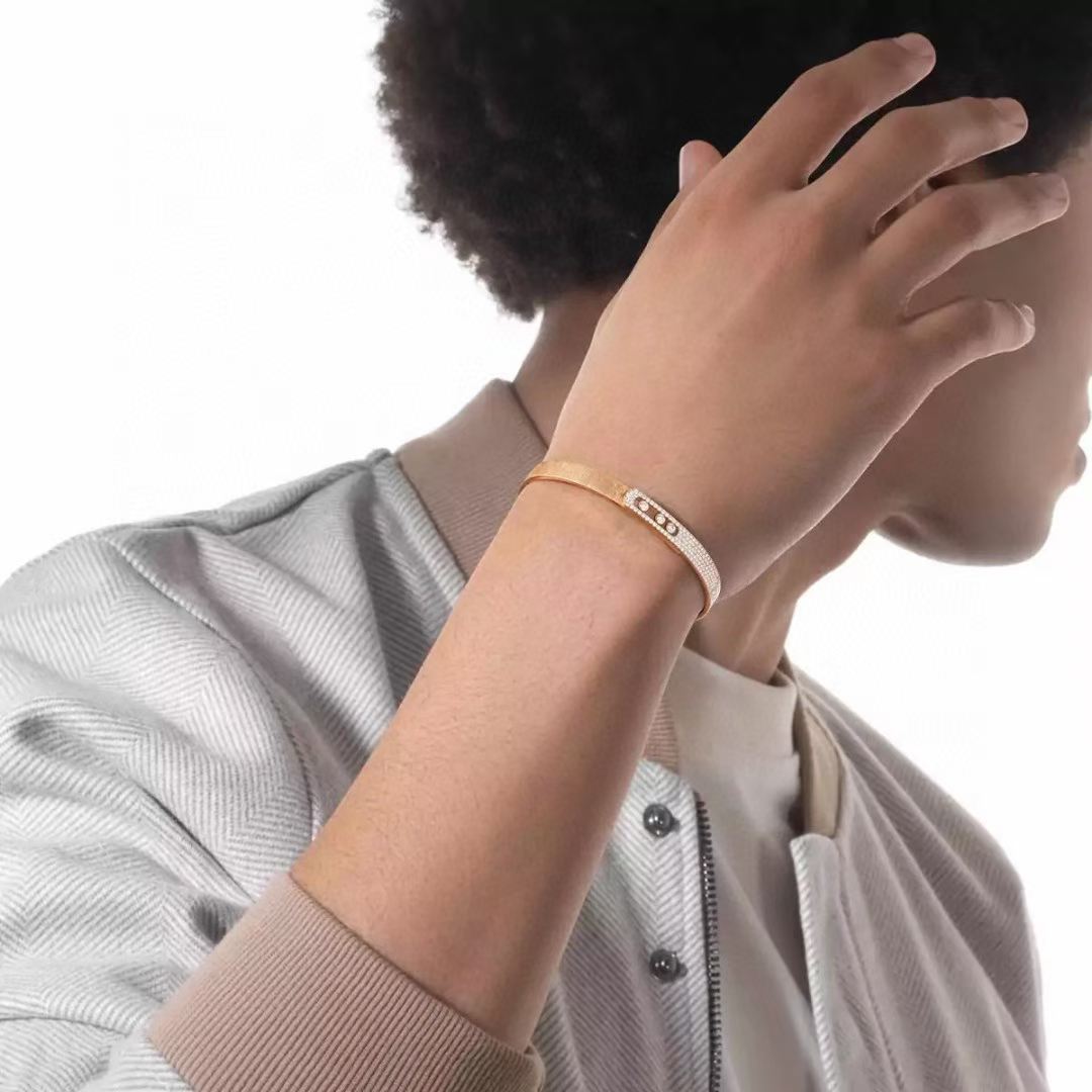 [Veyra Jewelry] 2026 BRAND-NEW FROSTED BRACELET WITH DIAMONDS THREE COLORS