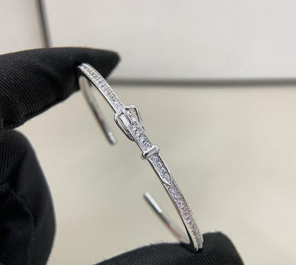[Veyra Jewelry] DIAMOND-ENCRUSTED BRACELET THREE COLORS