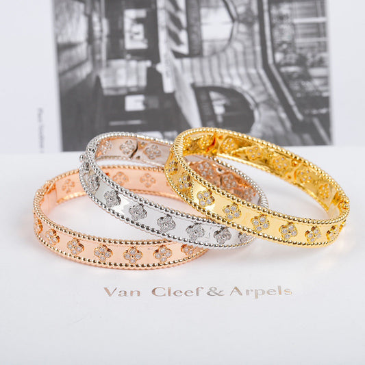 ¡®Veyra Jewelry¡¯CLOVER BRACELET 8MM DIAMONDS