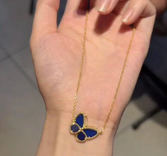 [Veyra Jewelry] BUTTERFLY BLUE NECKLACE