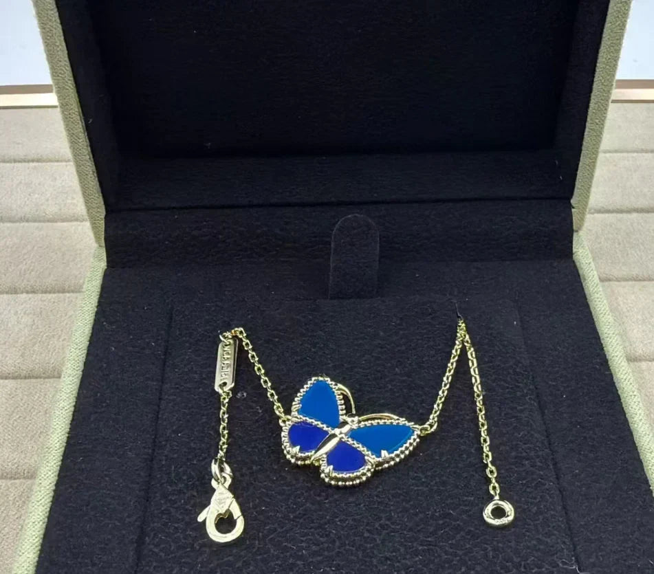 [Veyra Jewelry] BUTTERFLY BLUE NECKLACE