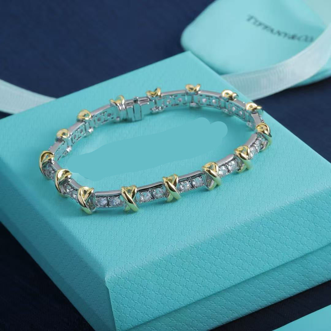 [Veyra Jewelry]New 16-stone diamond bracelet