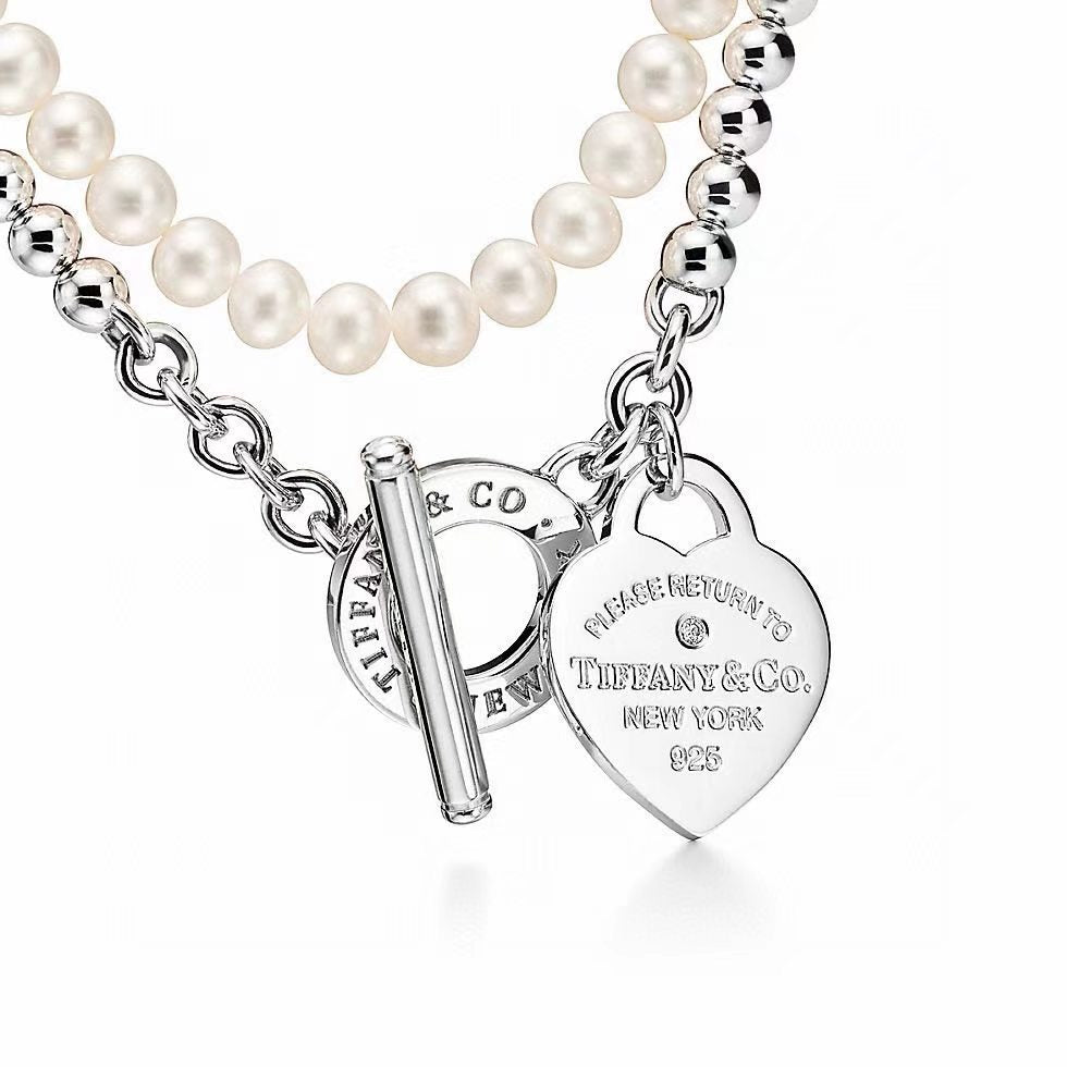 [Veyra Jewelry] Double-clasp Pearl Necklace、Bracelet