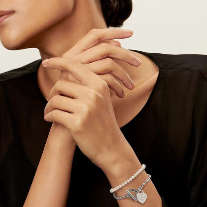 [Veyra Jewelry] Double-clasp Pearl Necklace、Bracelet