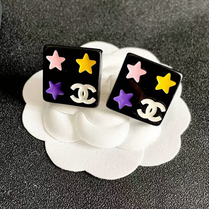 [Veyra Jewelry]Square Stud Earrings