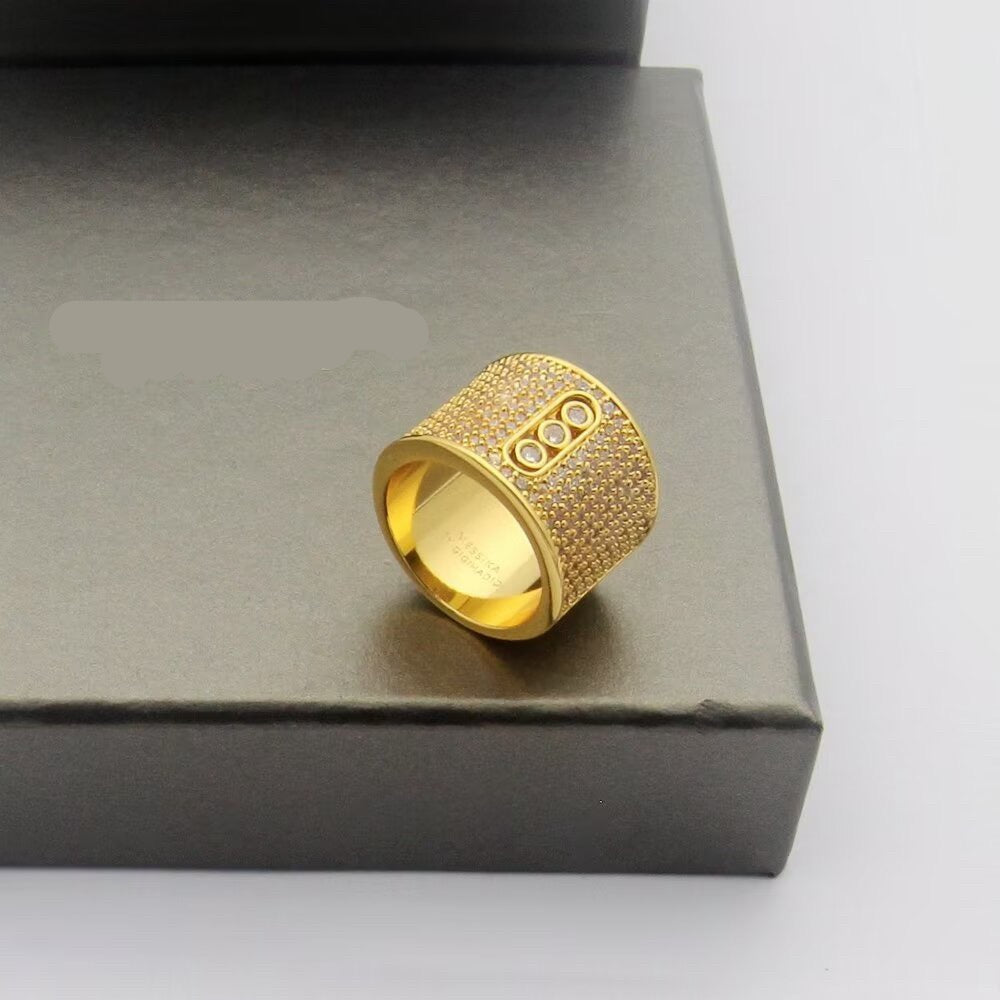 [Veyra Jewelry] Move Wide Full Pavé Diamond Ring