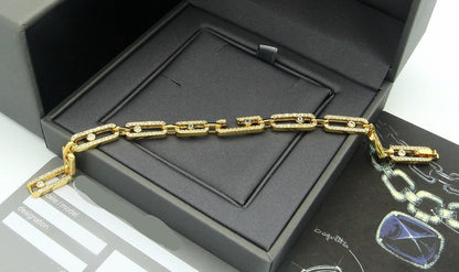 [Veyra Jewelry]Large Full Diamond Unisex Sliding Bracelet with Moissanite