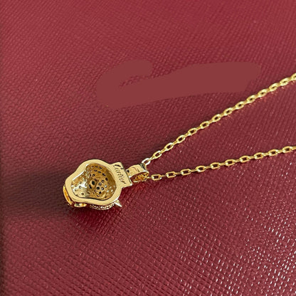 ¡®Veyra Jewelry¡¯Panthère de Cartier Pavé‑Diamond Necklace