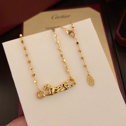 ¡®Veyra Jewelry¡¯Reclining Panther Necklace