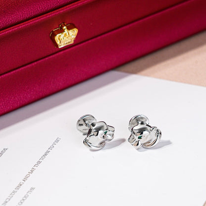¡®Veyra Jewelry¡¯Polished Panther‑Head Earrings