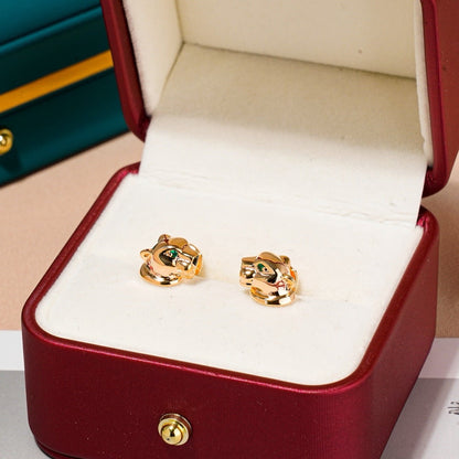 ¡®Veyra Jewelry¡¯Polished Panther‑Head Earrings