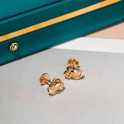 ¡®Veyra Jewelry¡¯Polished Panther‑Head Earrings