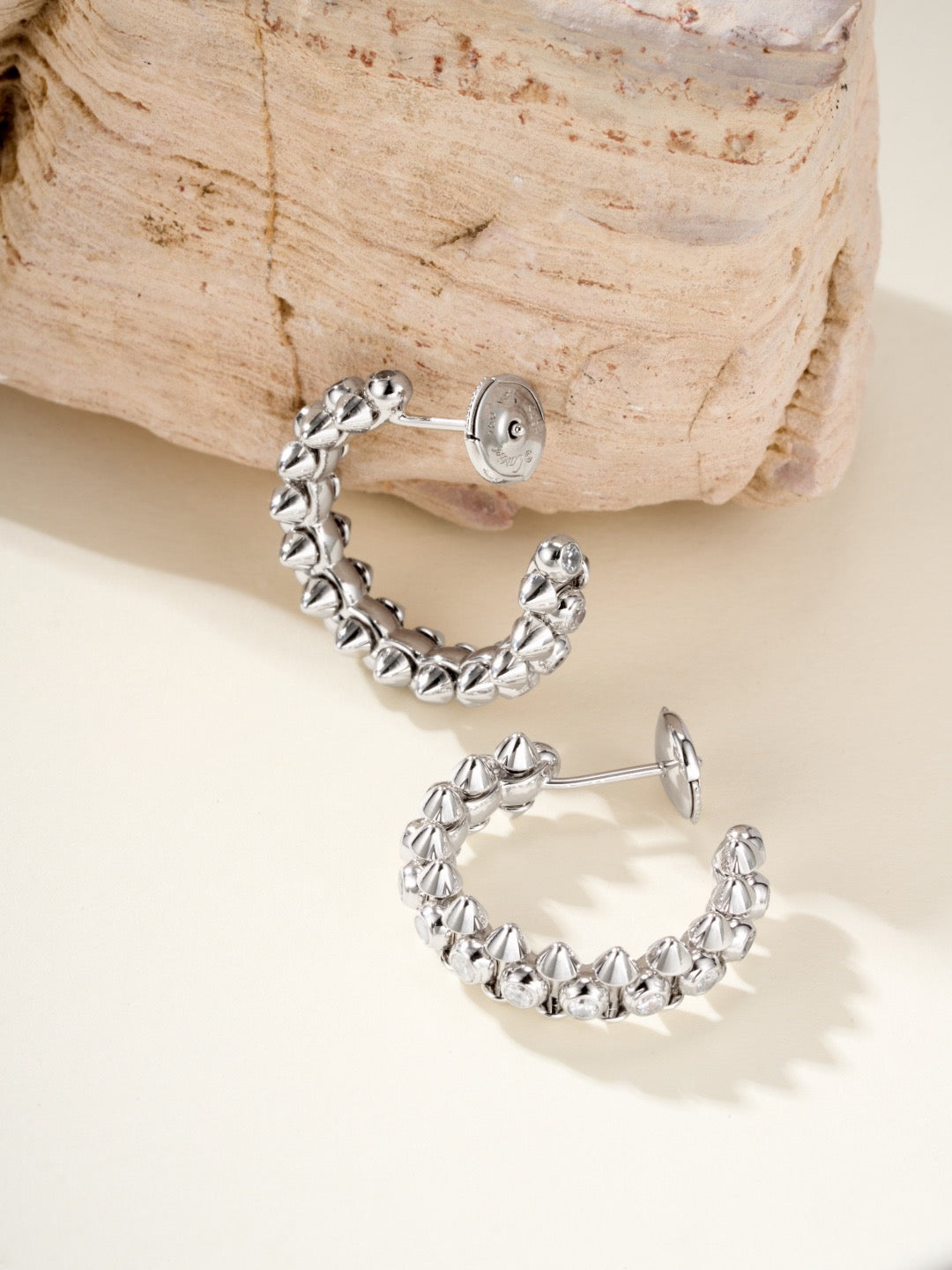 ¡®Veyra Jewelry¡¯Clash‑de  Spiked Diamond Earrings