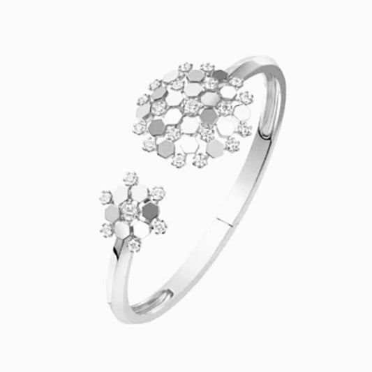 ¡®Veyra Jewelry¡¯ Honeycomb Diamond Open Bangle