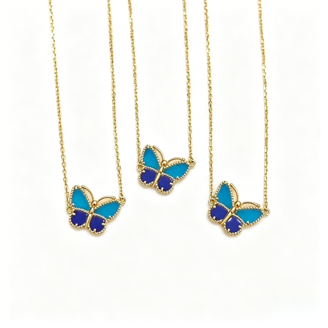 [Veyra Jewelry] 2026 NEW LUCKY BUTTERFLY 1 MOTIFS NECKLACE