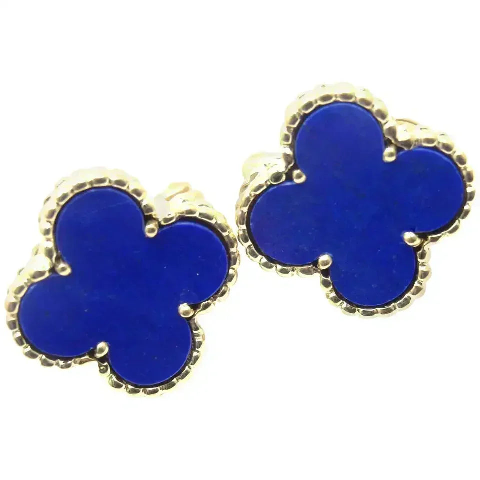 ¡®Veyra Jewelry¡¯CLOVER MINI 9.5MM TURQUOISE EARRINGS