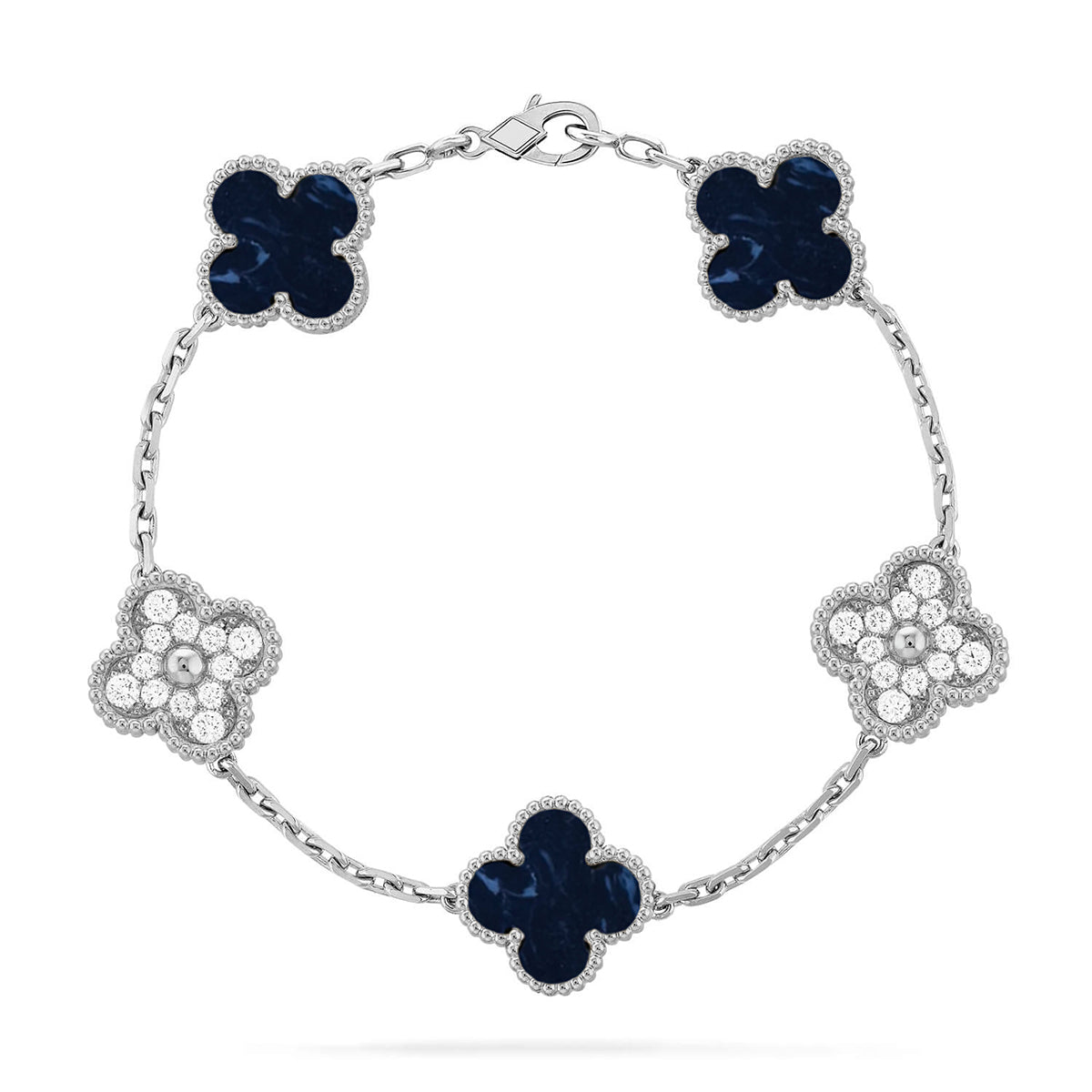 [Veyra Jewelry]New CLOVER 5 MOTIF PIETERSITE BRACELET COLLECTION