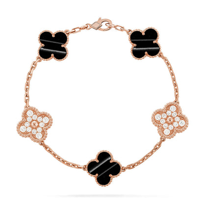 [Veyra Jewelry]New  CLOVER 5 MOTIF PULSAR STONE BRACELET COLLECTION