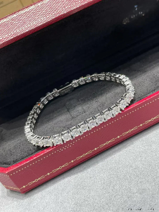 [Veyra Jewelry] TENNIS BRACELET WITH FULL DIAMOND SETTING