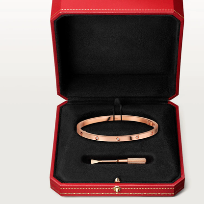 ¡®Veyra Jewelry¡¯LOVE BRACELET 3.65MM 10 DIAMONDS