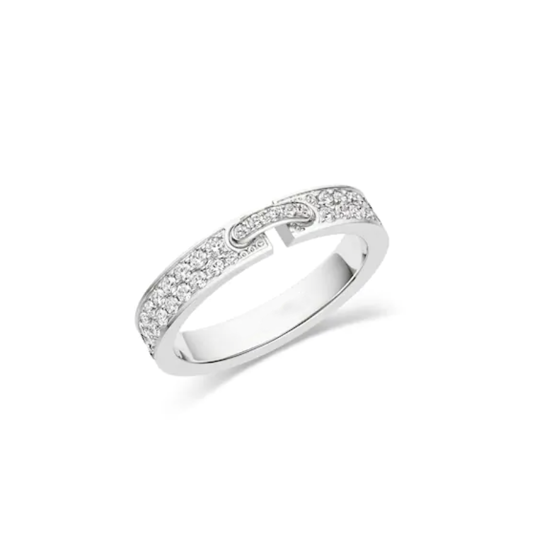 ¡®Veyra Jewelry¡¯ALLIANCE LIENS VIDENCE PAVED DIAMOND 4MM RING
